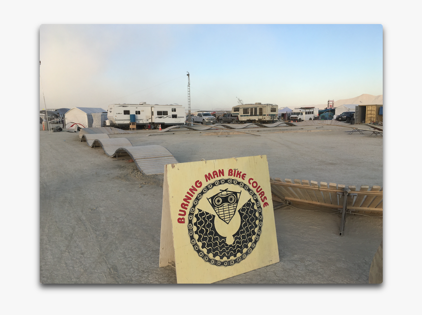 Brc 21 Burning Man Bike Course - Emblem, HD Png Download, Free Download