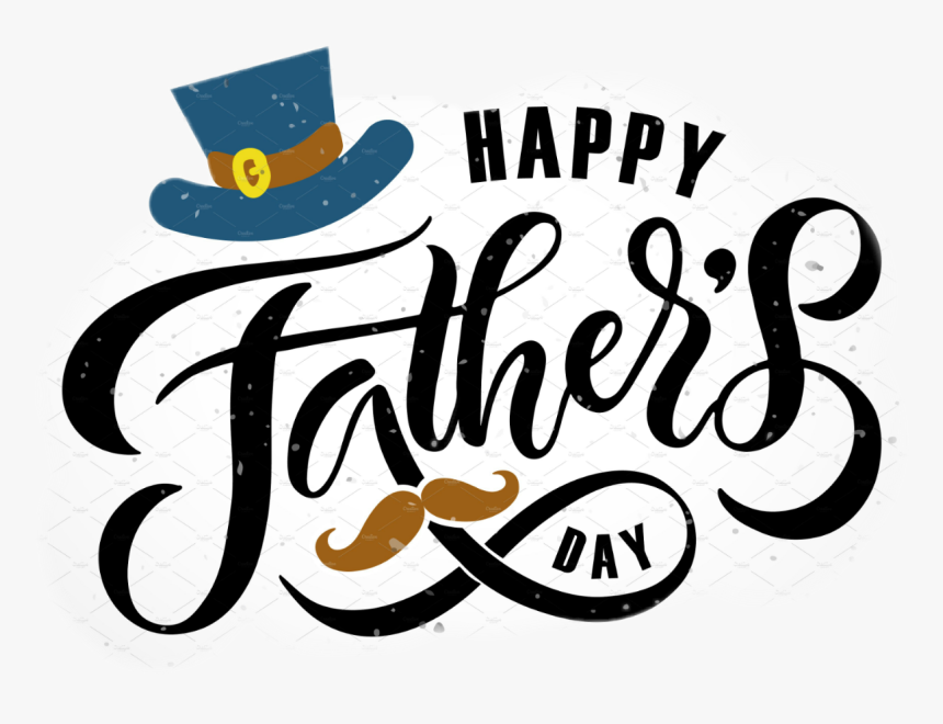 Happy Fathers Day Logo PNG Clipart Background PNG Play