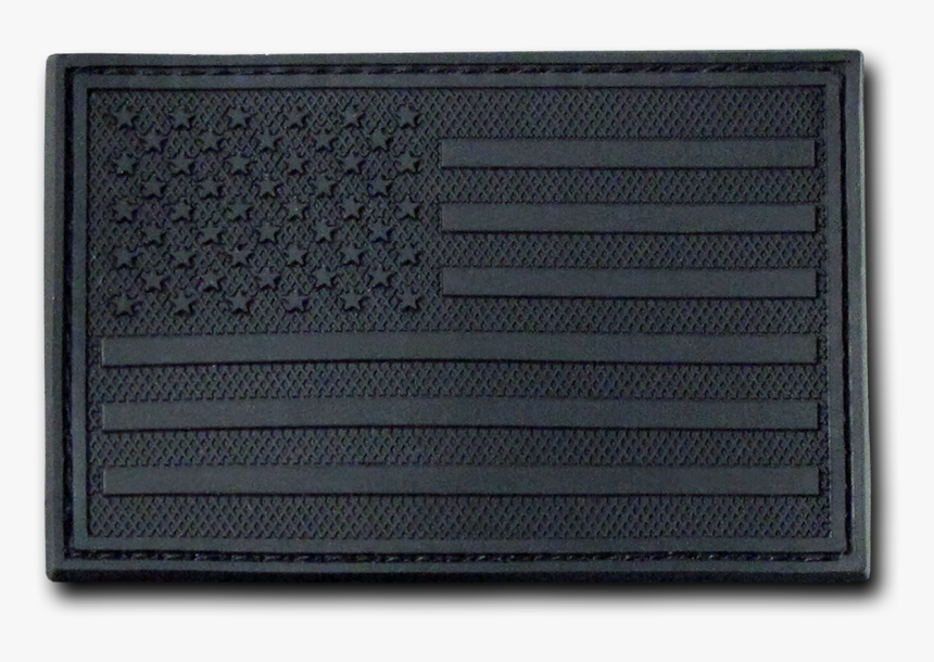 T90 - Tactical Patch - Usa Flag - Rubber - Black - Wallet, HD Png Download, Free Download