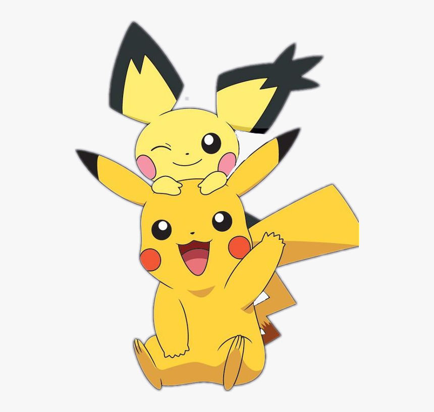 Pokemon Pikachu , Png Download - Imagenes De Pikachu Y Pichu, Transparent Png, Free Download