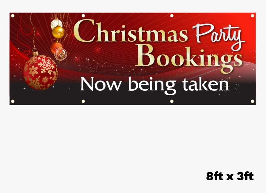 Transparent Party Banner Png - Christmas Eve, Png Download, Free Download