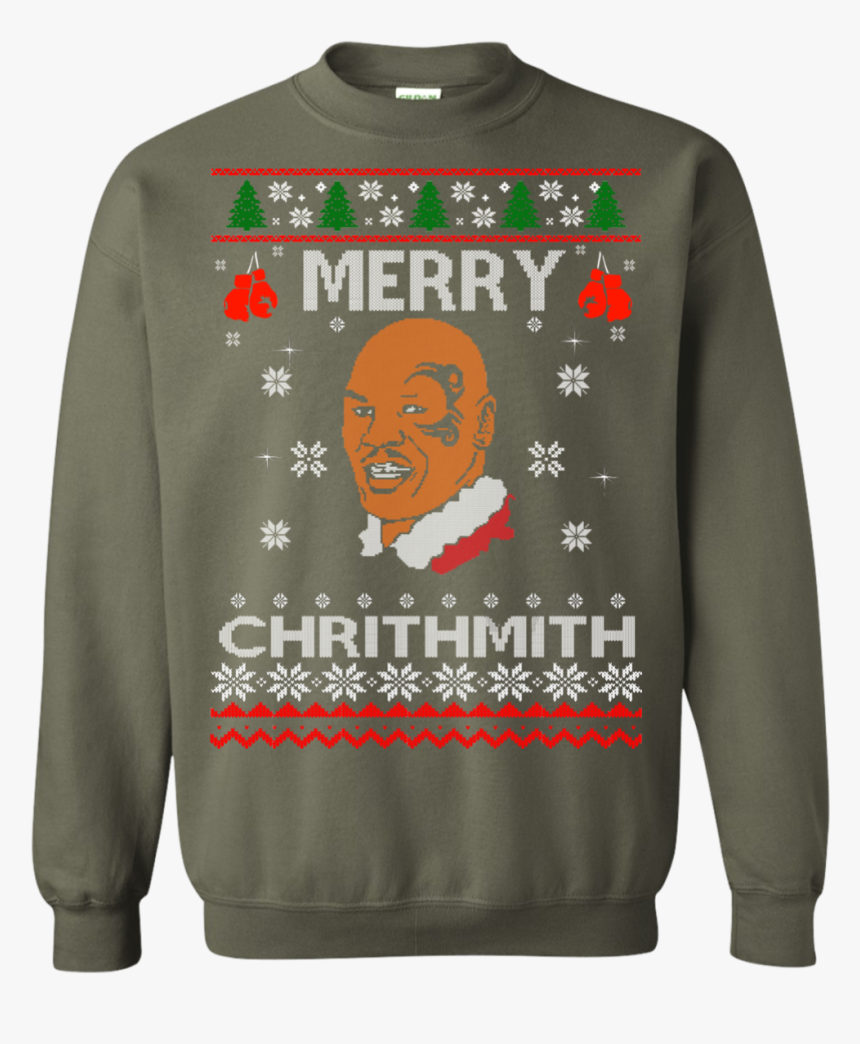 Transparent Mike Tyson Png - Merry Christmas Sweater Mike Tyson, Png ...