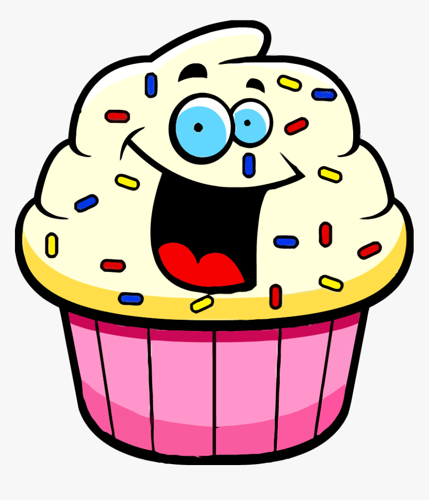 Cartoon Cupcake Clipart, HD Png Download, Free Download