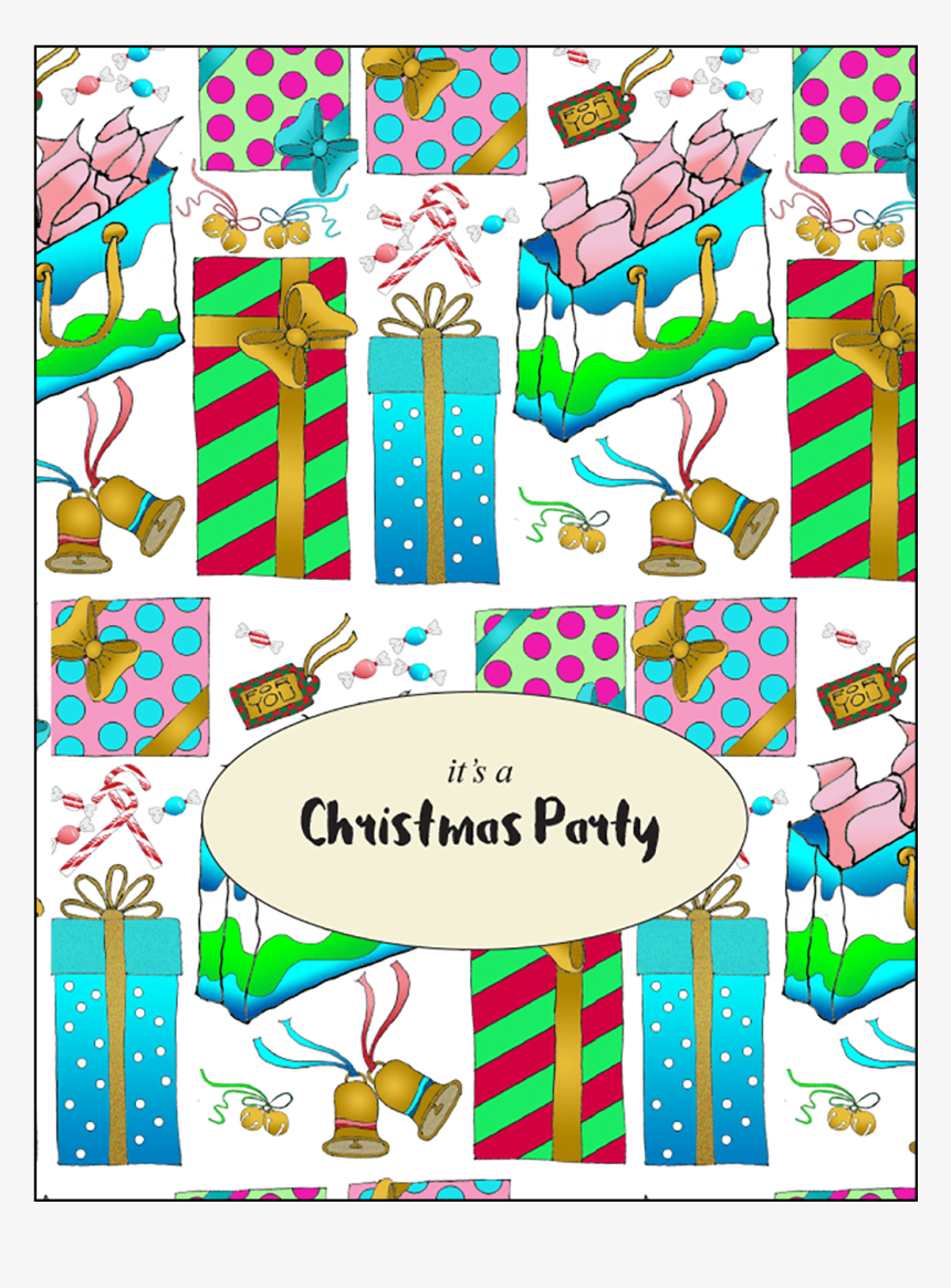 Christmas Holiday Fill-in Invitation - Illustration, HD Png Download, Free Download