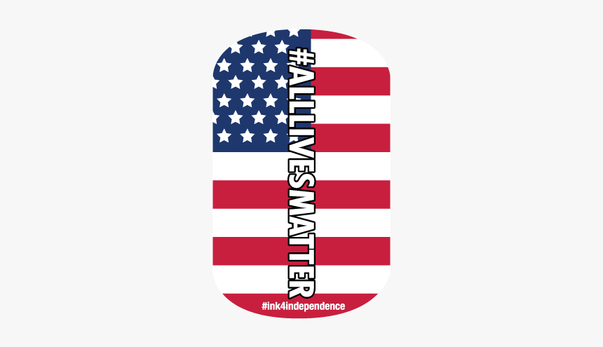 Us Flag Dog Tag Png, Transparent Png, Free Download