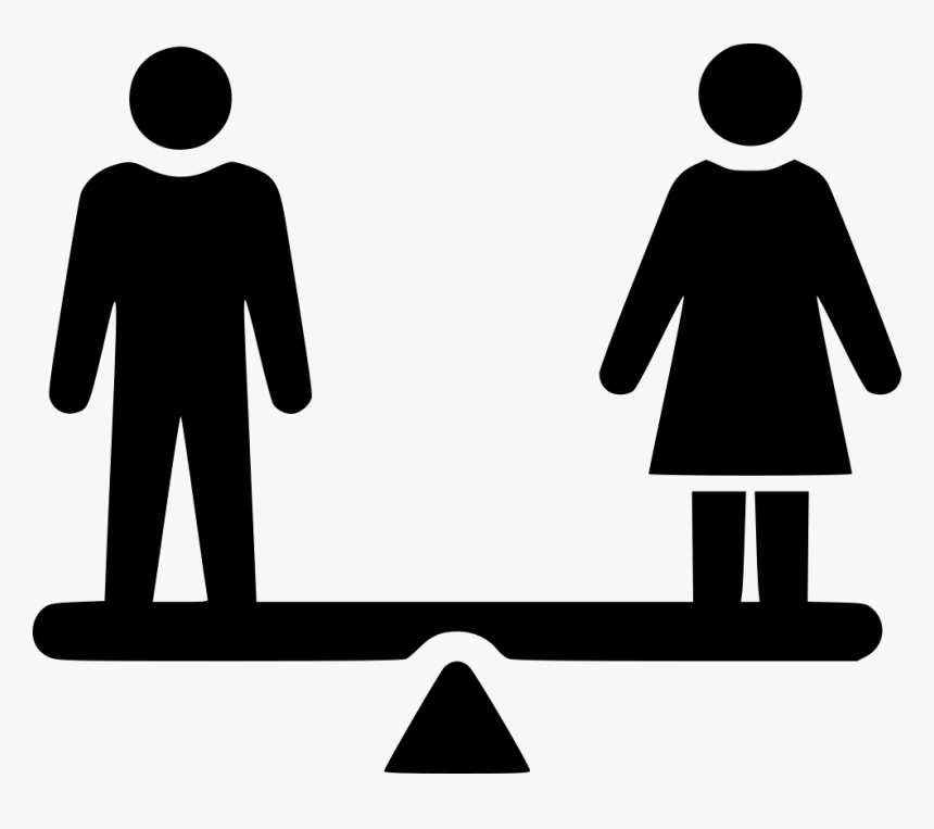 Inequality Selection Balance Discrimination Recruitment - Parents And Child Icon, HD Png Download, Free Download