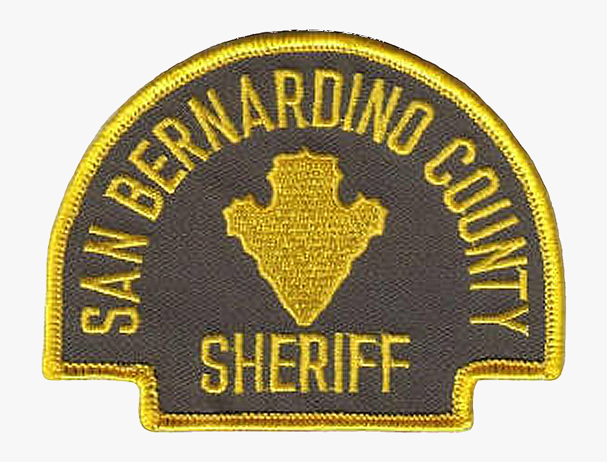 Patch Of The San Bernardino County Sheriff-coroner"s - San Bernardino County Sheriff Patch, HD Png Download, Free Download