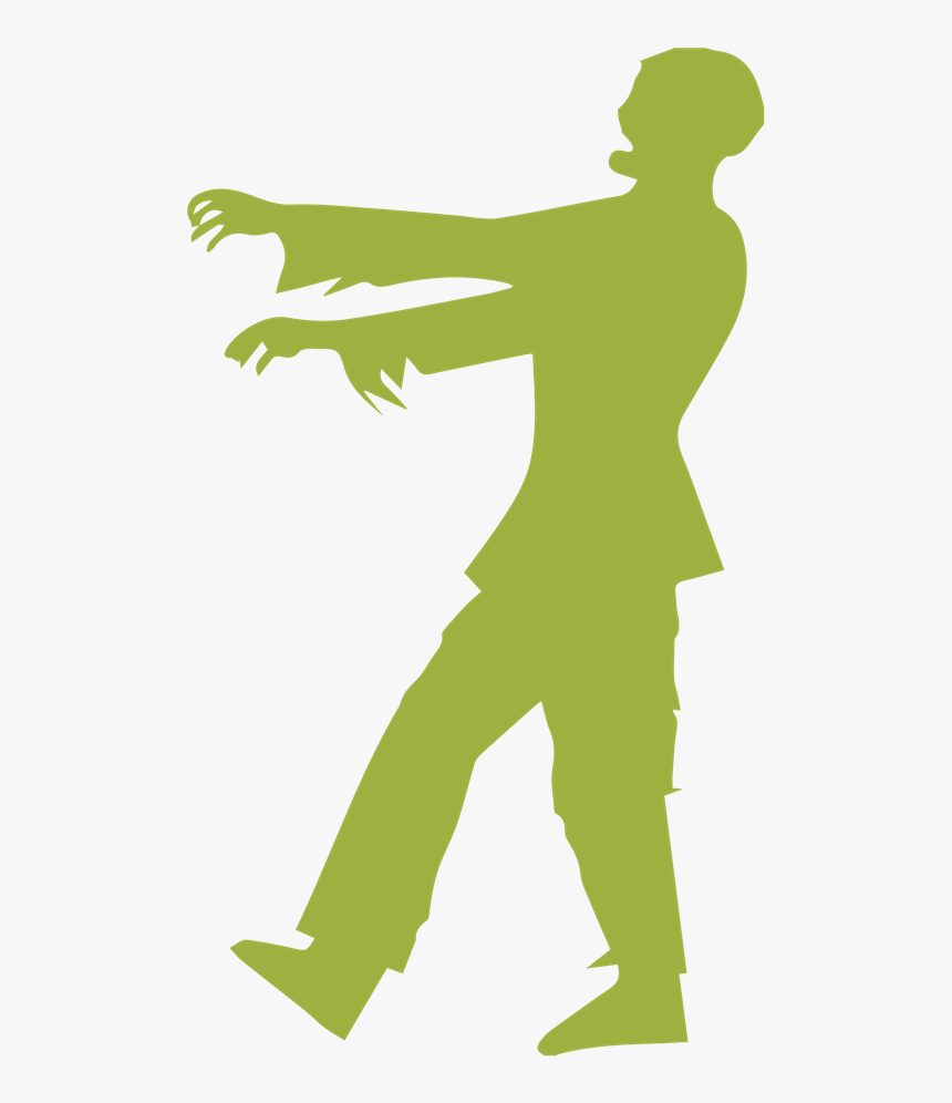 Transparent Zombie Silhouette Png - Tv Zombie, Png Download, Free Download