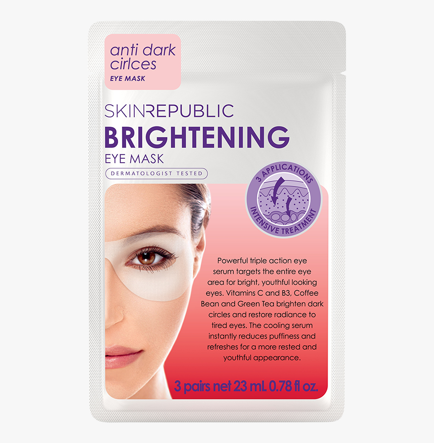 Skin Republic Brightening Eye Mask, HD Png Download, Free Download