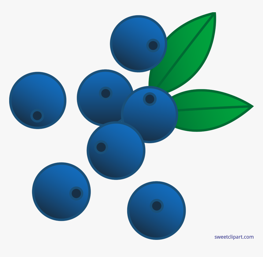 Berries Blueberries Clip Art - Blueberry Clipart Transparent Background, HD Png Download, Free Download