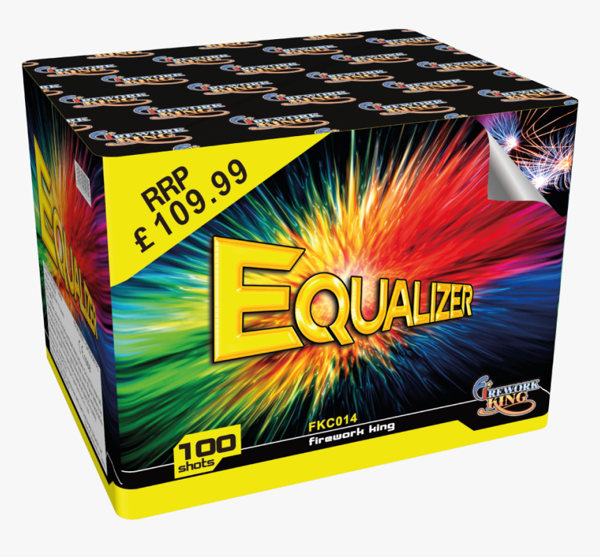 Equalizer 100 Shot Large Firework Cake - Equalizer Firework, HD Png Download, Free Download
