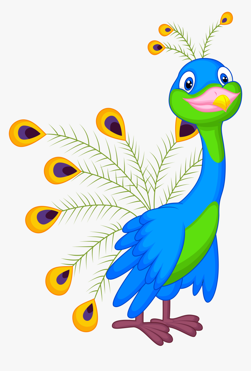 Ffa D Bcd E Orig Dibujos - Cute Clipart Peacock, HD Png Download, Free Download