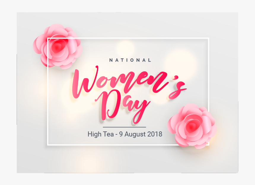 High Tea Event Auhh Woman"s Day - Garden Roses, HD Png Download, Free Download