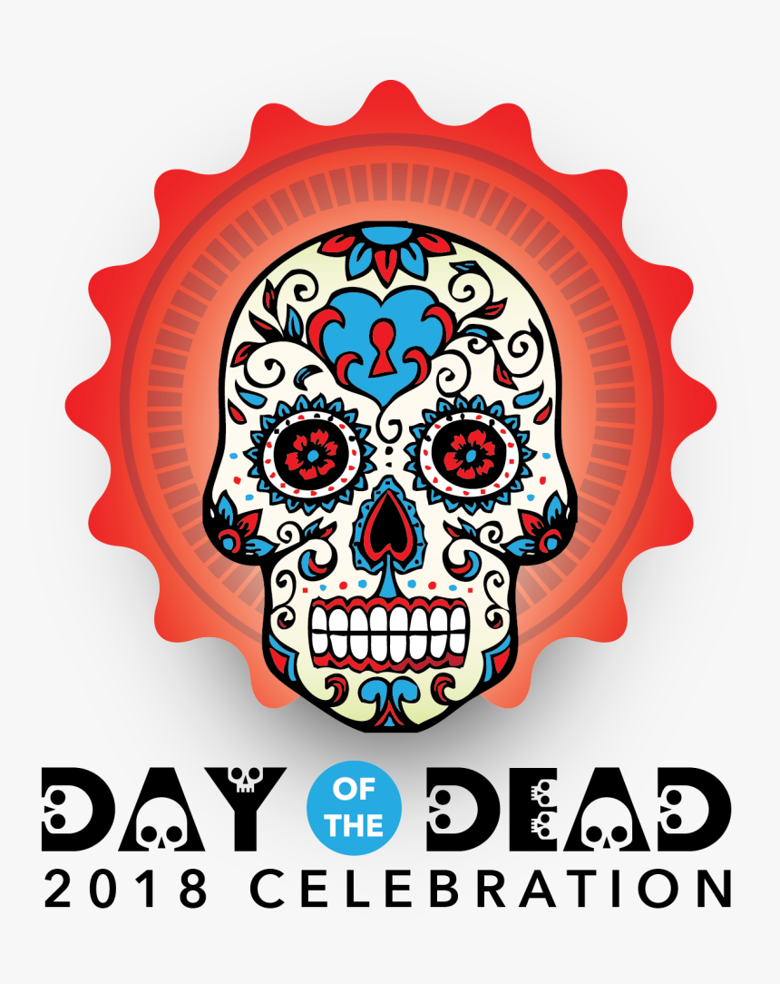 Transparent Day Of The Dead Skull Png - Day Of The Dead 2019, Png Download, Free Download