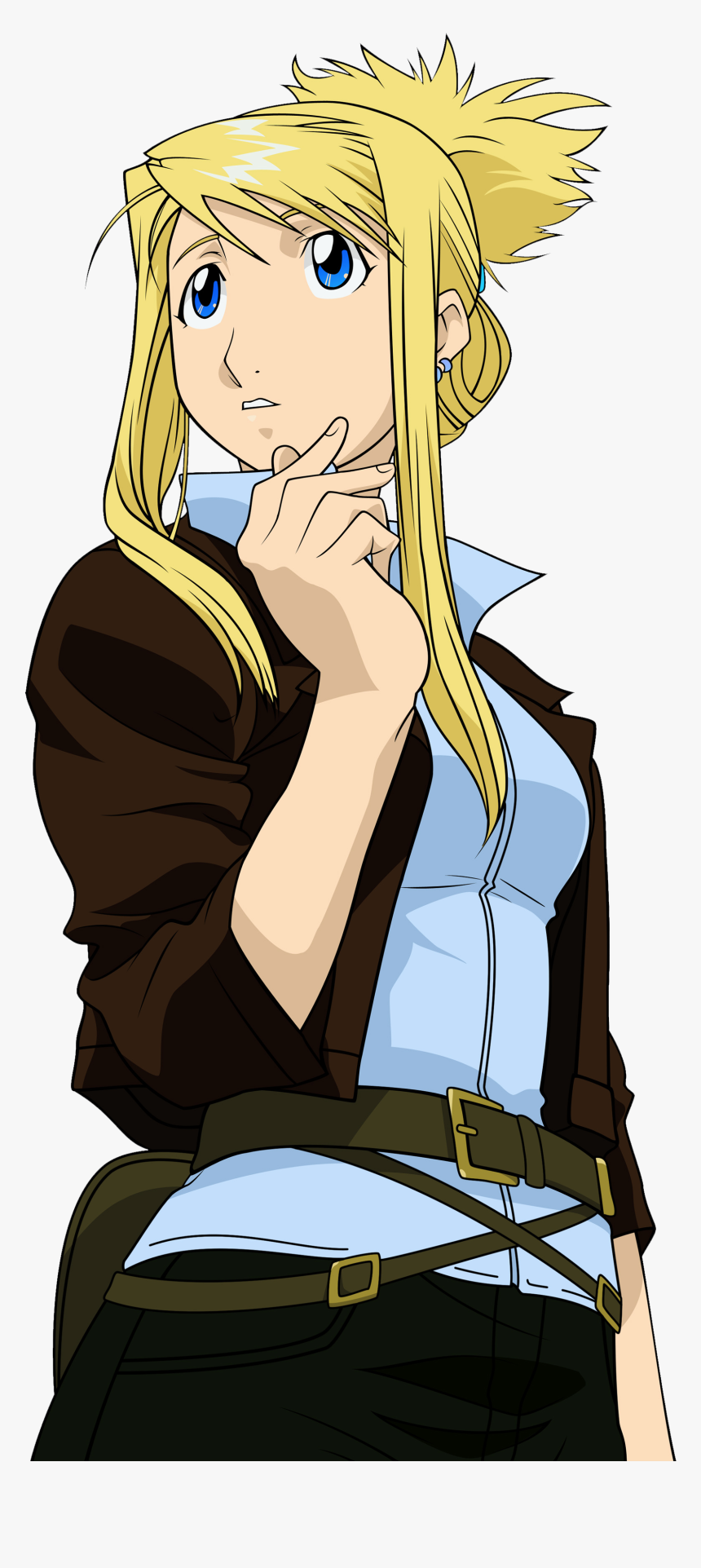 Winry Fullmetal Alchemist Png, Transparent Png, Free Download