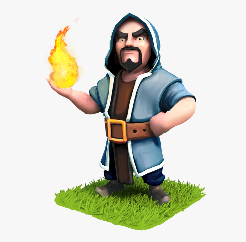 Clash Royale Fire Wizard, HD Png Download, Free Download