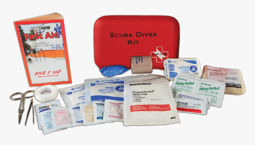 Scuba Diver First Aid Kit - Scuba First Aid Kit, HD Png Download, Free Download