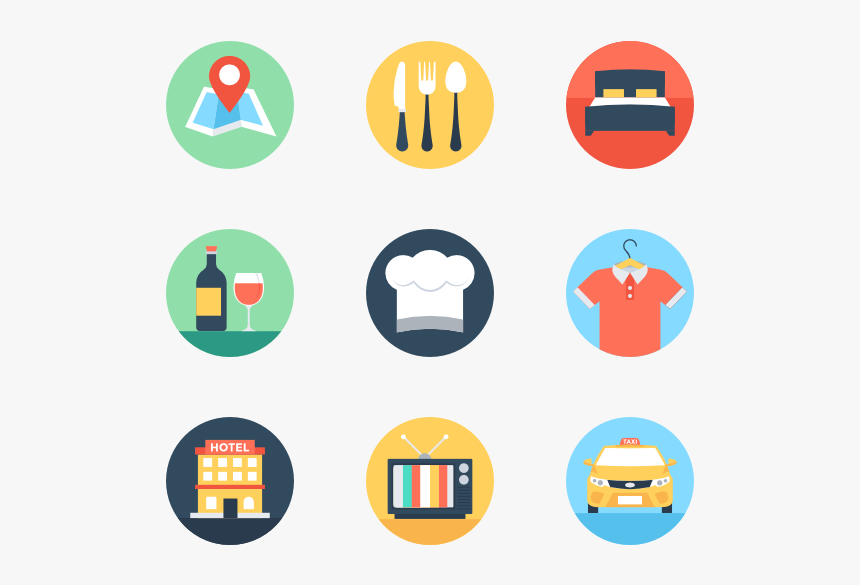 Essential Set - Flat Icon, HD Png Download, Free Download