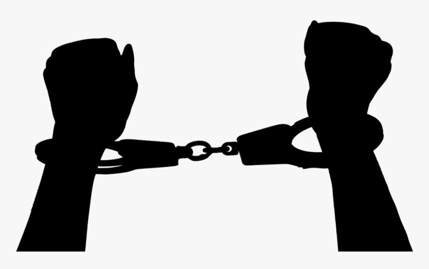 Image Labelled For Reuse, Https - Arrested Silhouette, HD Png Download, Free Download