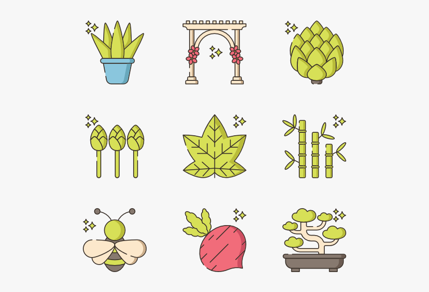 Garden Svg Vegetables, HD Png Download, Free Download