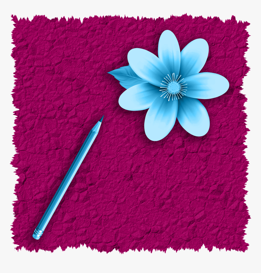 Png Image, Card, Design, Romantic, Flower, Pencil - Portable Network Graphics, Transparent Png, Free Download