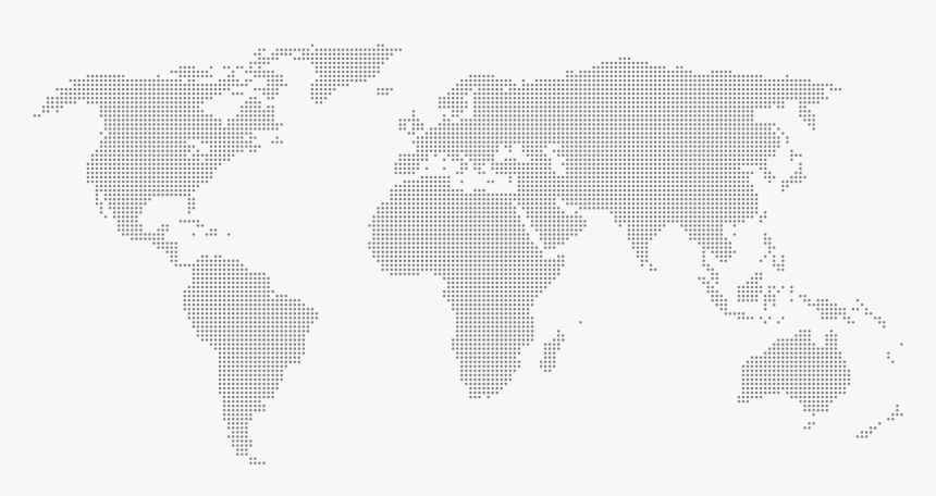 Dotted World Map Png World Map Dots Svg, Hd Png Download - Kindpng