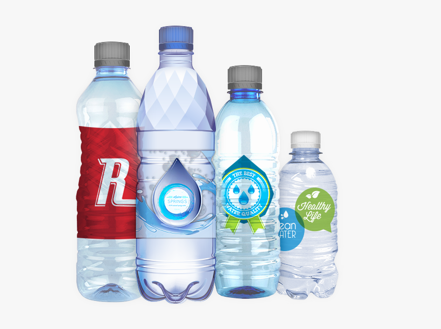 Mineral Water Label Transparent - Premium Water Bottle Labels, HD Png Download, Free Download