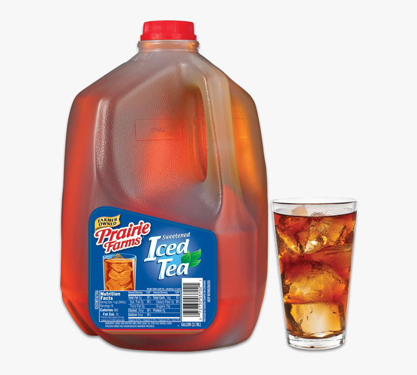 Transparent Iced Tea Png - Prairie Farms Sweet Tea Gallon, Png Download, Free Download