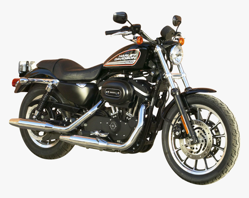 Harley Davidson 883r Motorcycle Bike Png Image - Harley Davidson 883 R, Transparent Png, Free Download