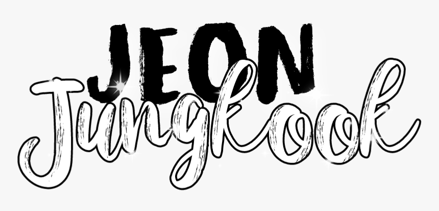 Png Jungkook Text Name Bts Jungkook Name Png Transparent Png