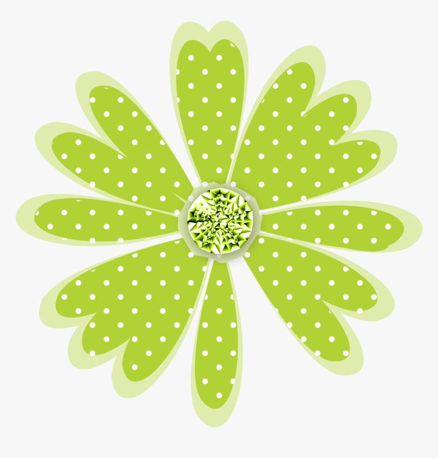 Transparent Daisy Clip Art - Flower Dots Png, Png Download, Free Download