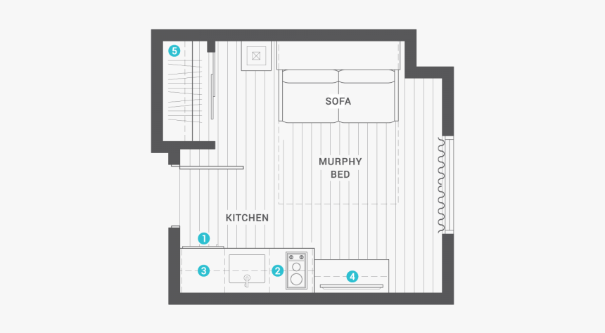 Tn Plan D - Floor Plan, HD Png Download, Free Download