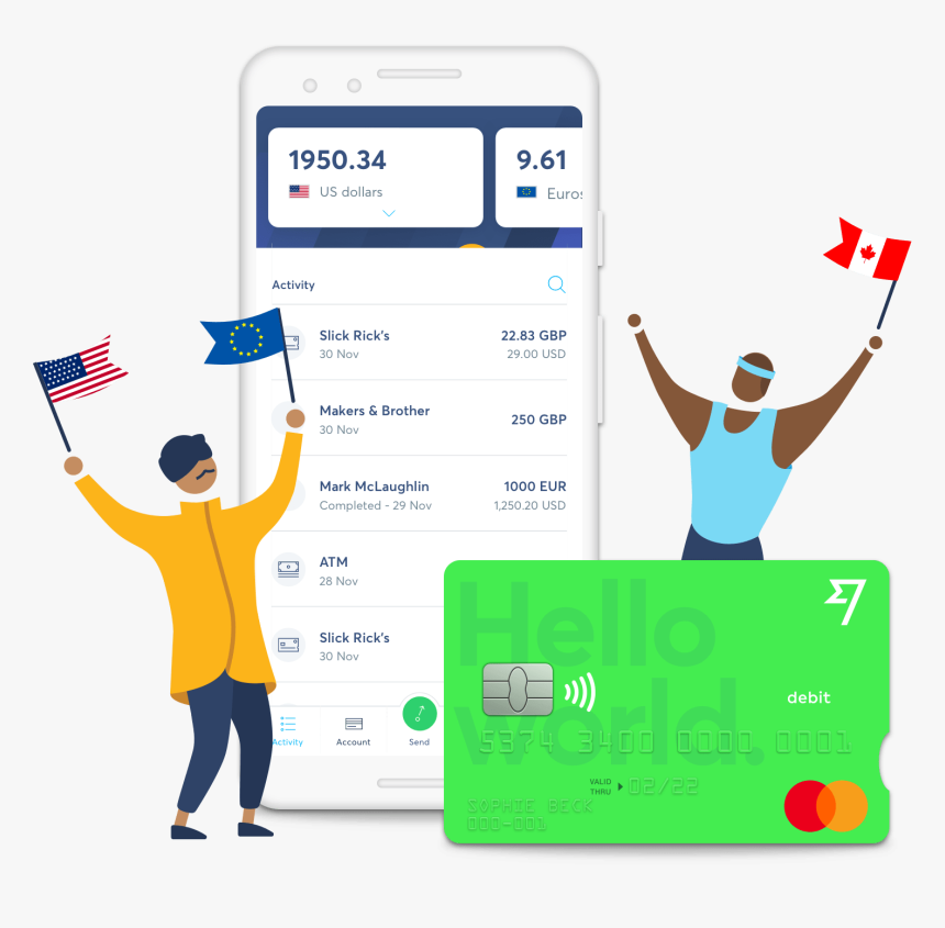 Transferwise Card Designs, HD Png Download, Free Download