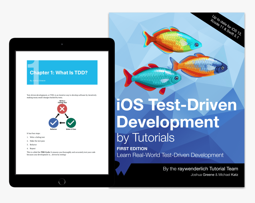 Ios Test Driven Development By Tutorials, HD Png Download, Free Download