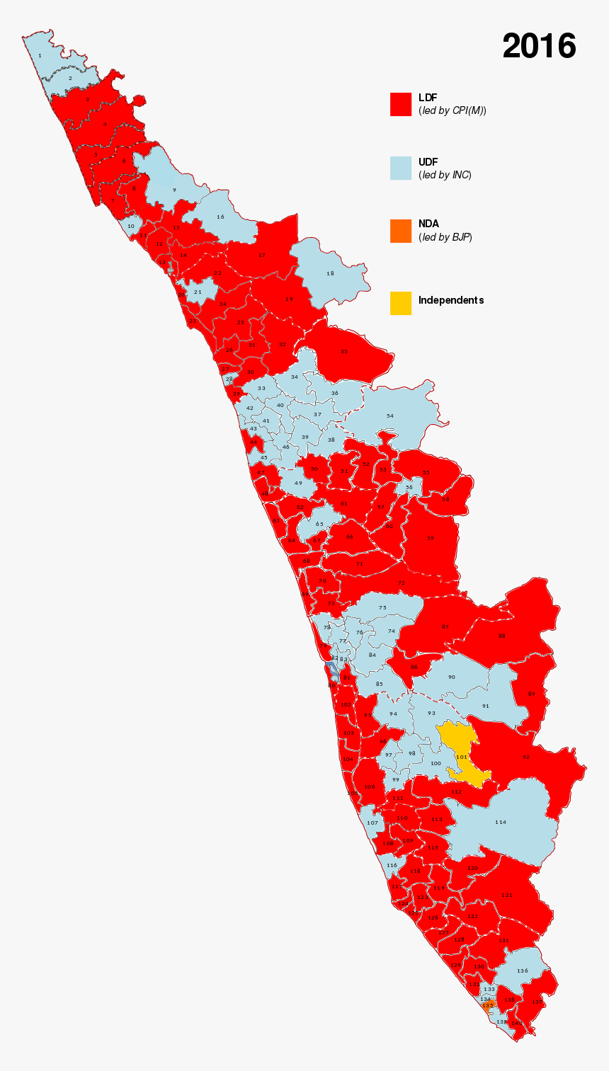 2016 Election Results Kerala, HD Png Download, Free Download