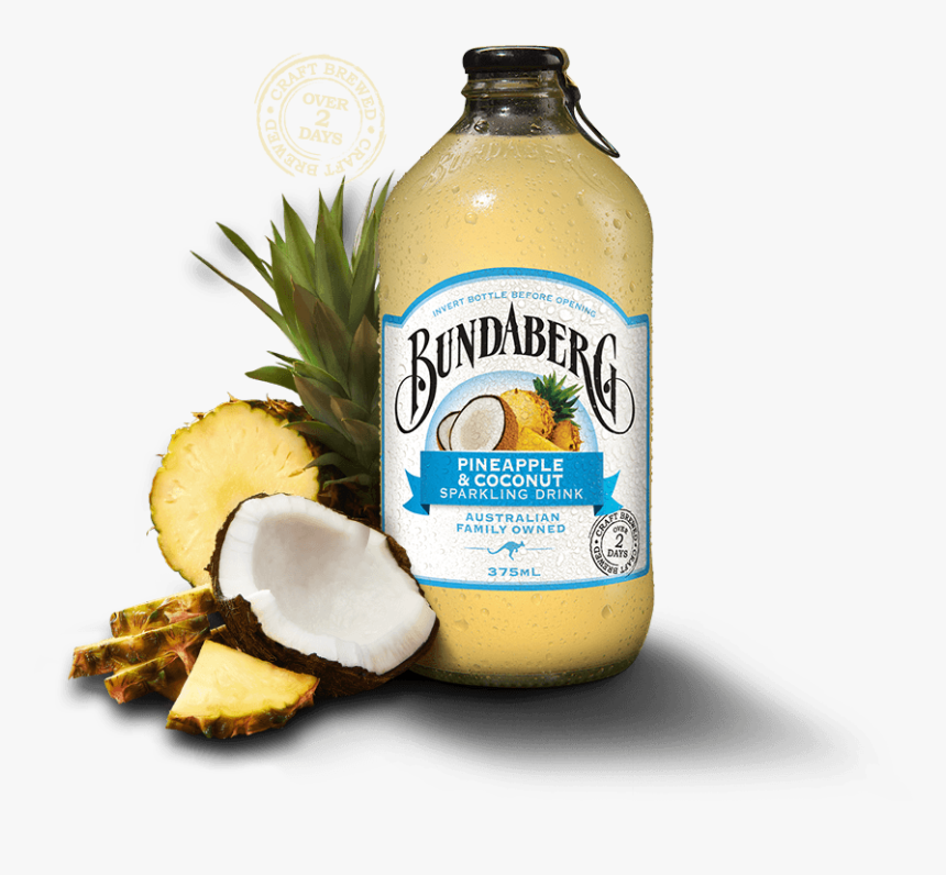 Pineapple & Coconut - Bundaberg Pineapple And Coconut, HD Png Download, Free Download