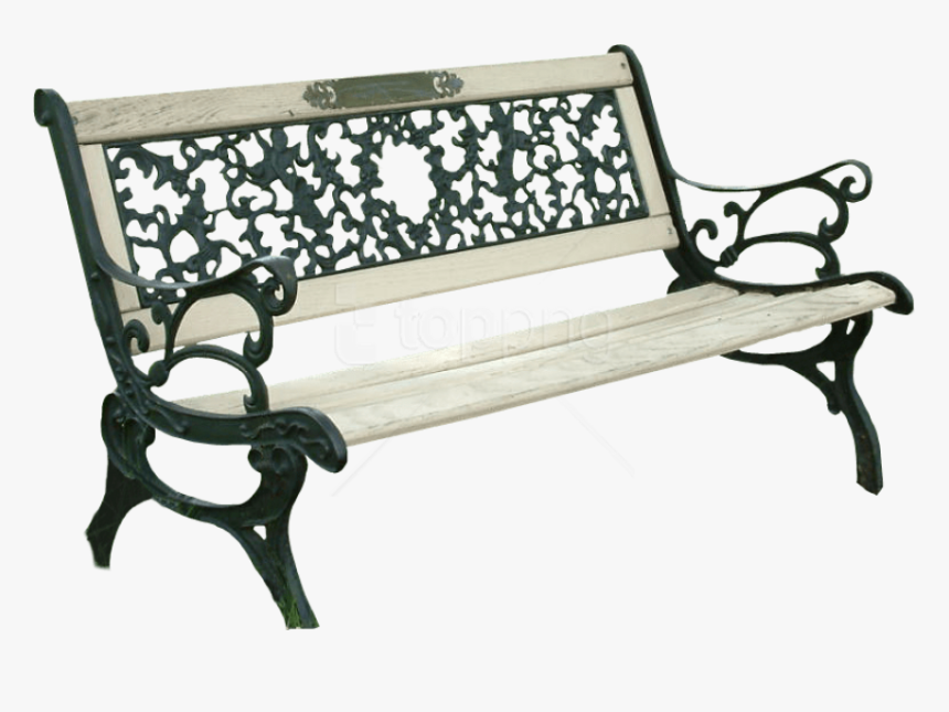 Park Bench Png, Transparent Png, Free Download