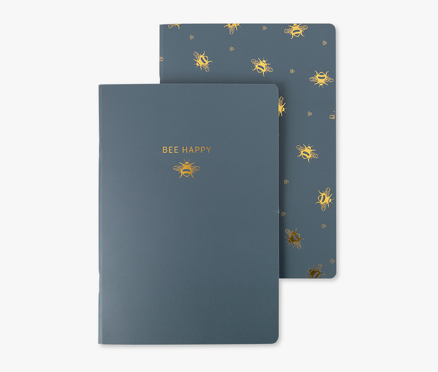 Set Of Two A5 Notebooks - Bee Notebooks, HD Png Download, Free Download