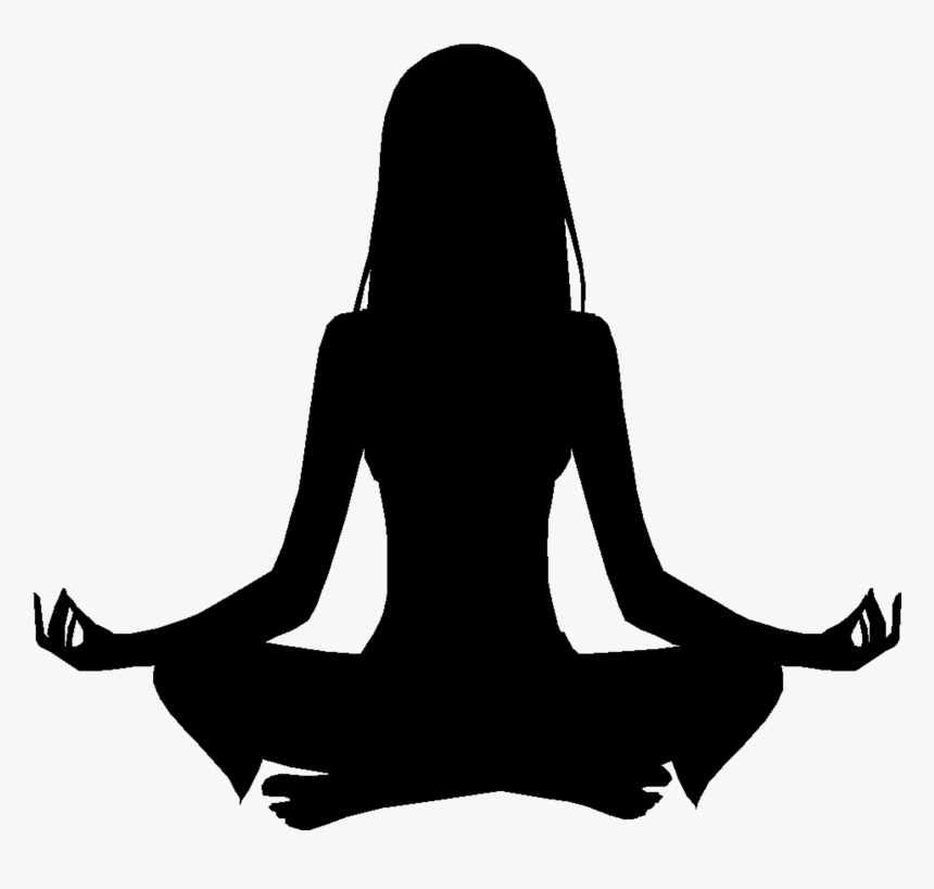 Yoga Clip Art- - Yoga Black And White Clipart, HD Png Download, Free Download