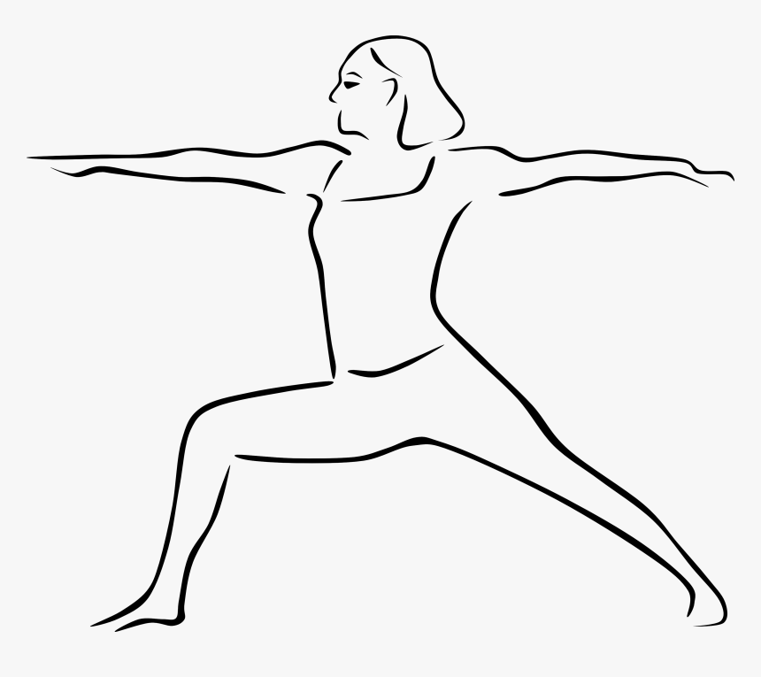 Continuous line art yoga poses asana outline Vector Image
