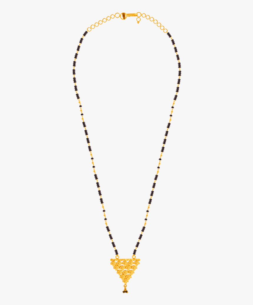 22k Yellow Gold Mangalsutra - Pc Chandra Mangal Sutra, HD Png Download, Free Download