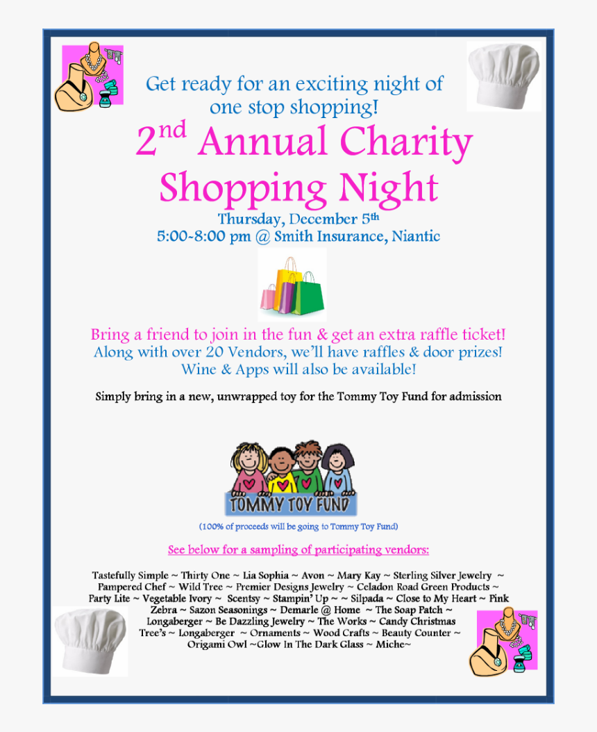 Smith Insurance 2nd Annual Charity Shopping Night - Henry Viscardi School, HD Png Download, Free Download