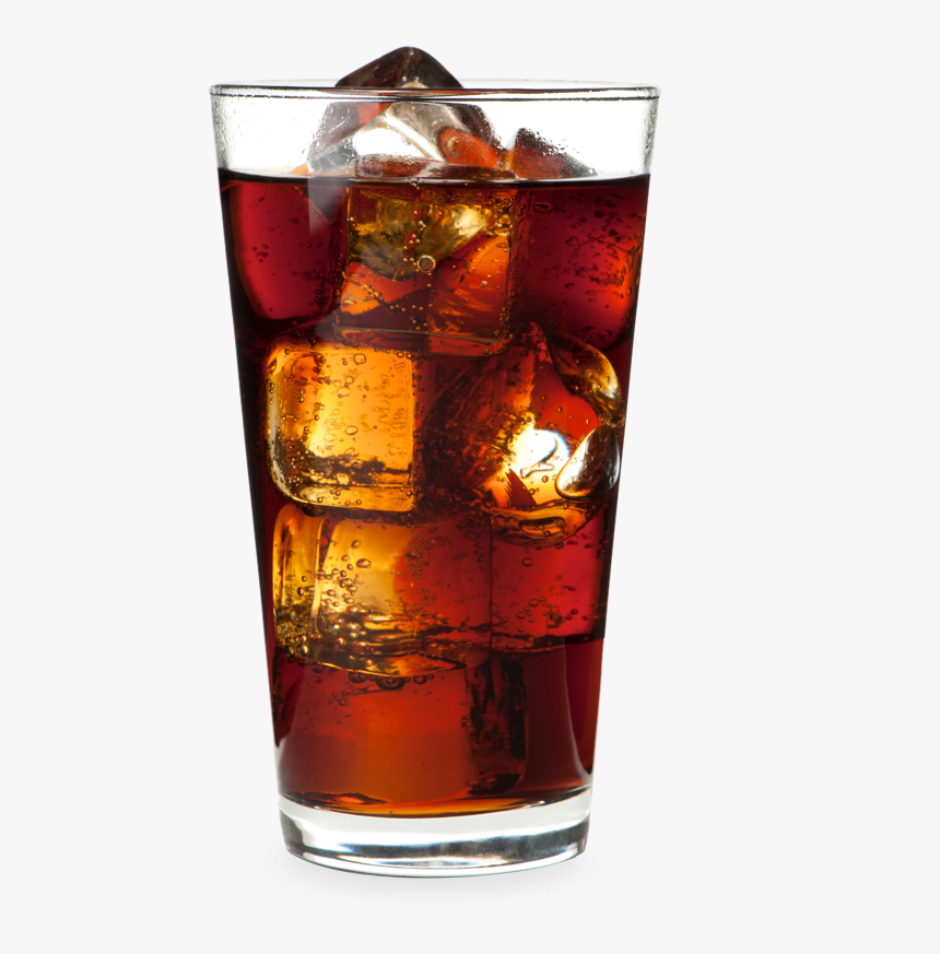 Soft Drink In A Glass , Png Download - Glass Of Soft Drink, Transparent Png, Free Download