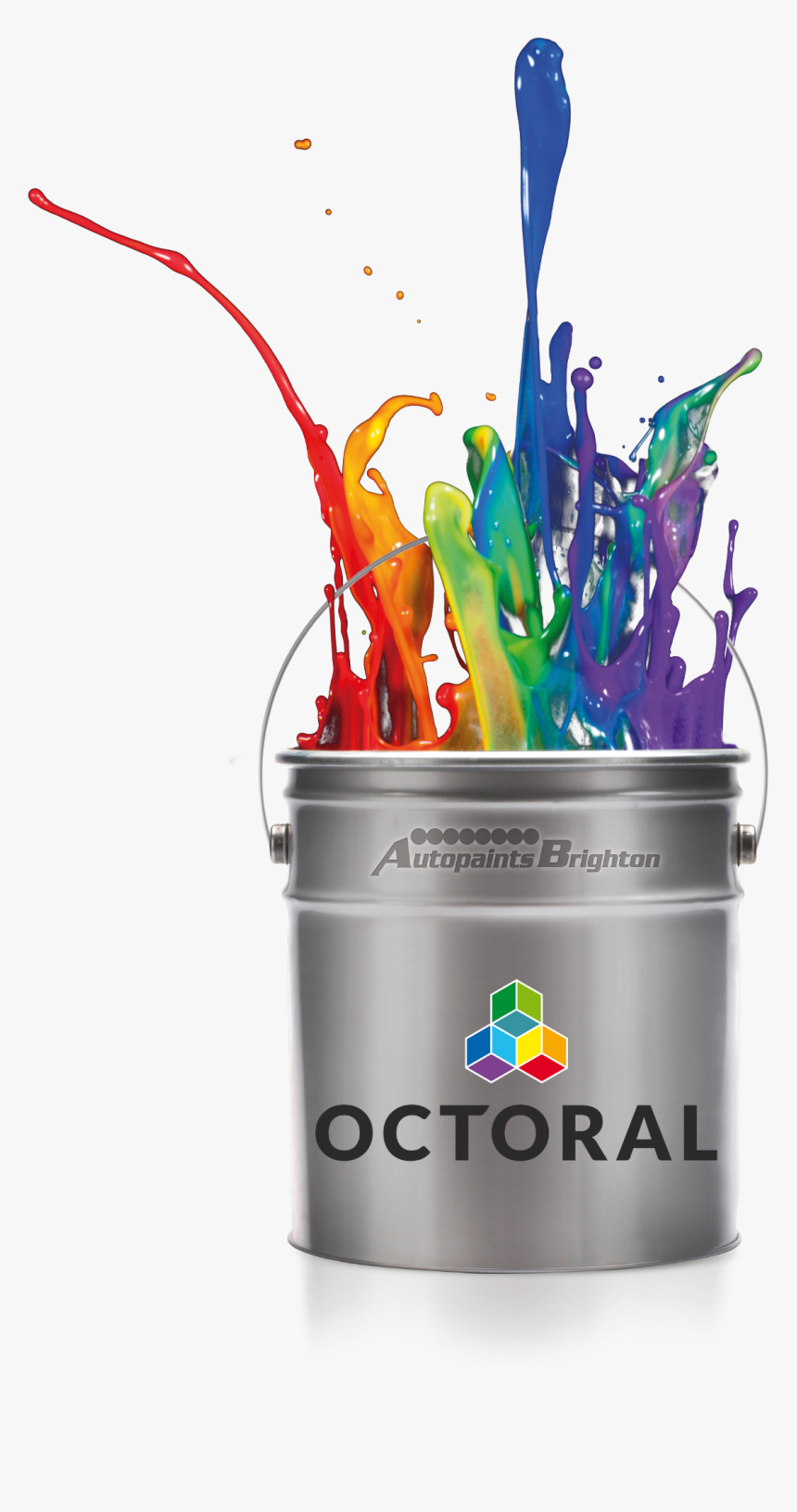 Paint Bucket Spill Png - Splash Transparent Background Paint Bucket, Png Download, Free Download