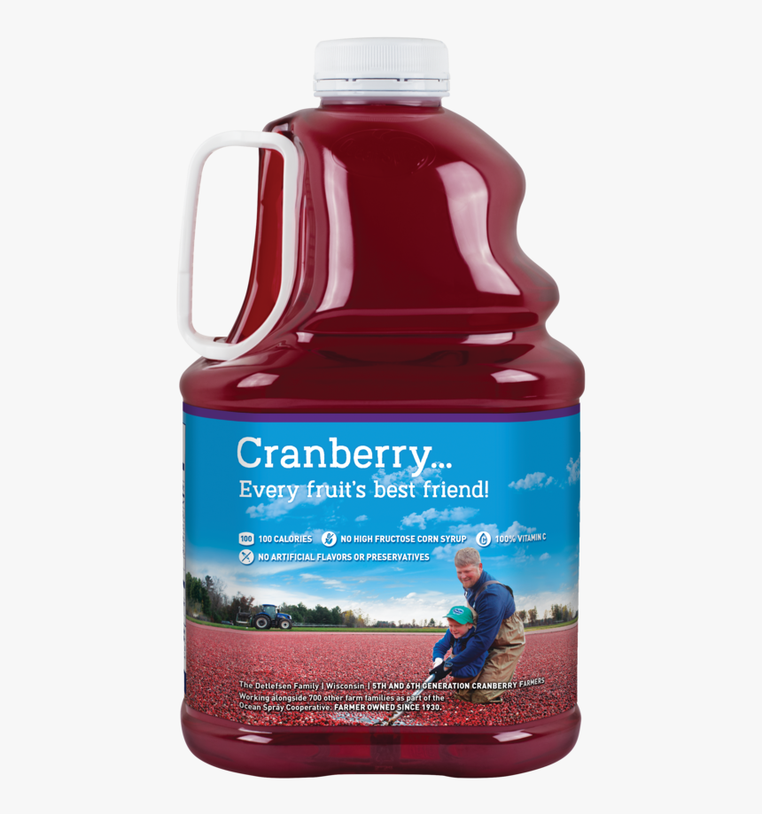 Ocean Spray Juice Drink, Cranberry Grape Juice, - Bottle, HD Png Download, Free Download
