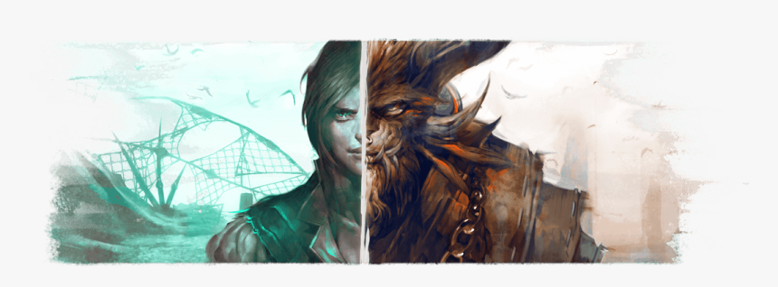 Guild Wars 2 Banner, HD Png Download, Free Download