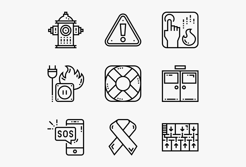 Emergency - Icons Adobe Vector, HD Png Download, Free Download