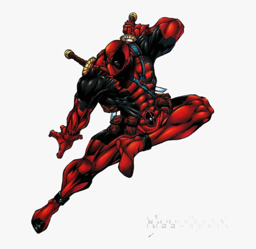 Deadpool Comic Images Cliparts Free On Transparent - Deadpool Png, Png Download, Free Download