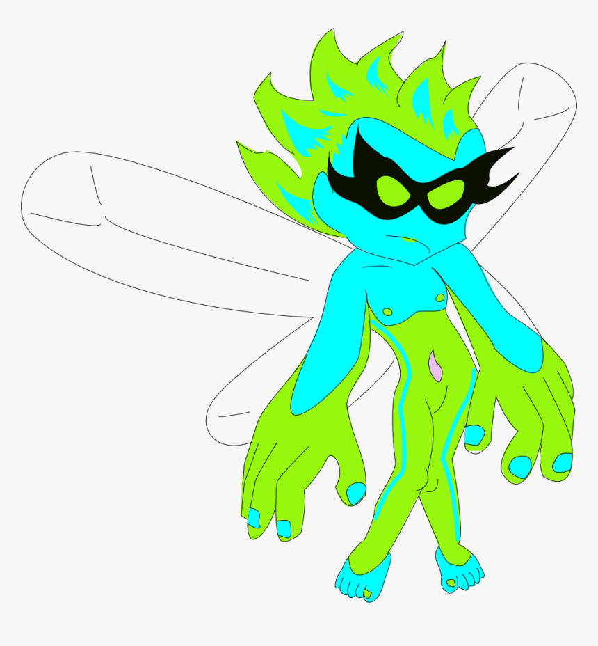 Wolfie The Celebi Wip - Cartoon, HD Png Download, Free Download