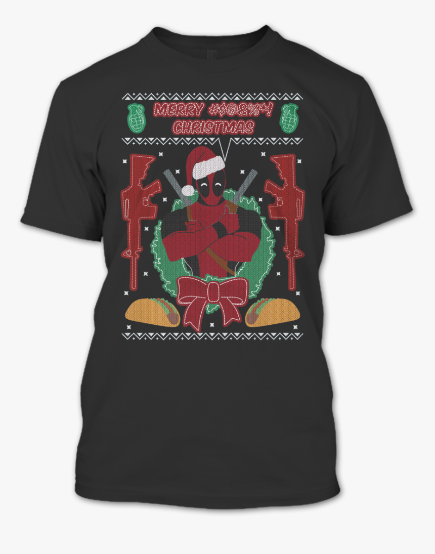 Deadpool Ugly Christmas Sweater, HD Png Download, Free Download